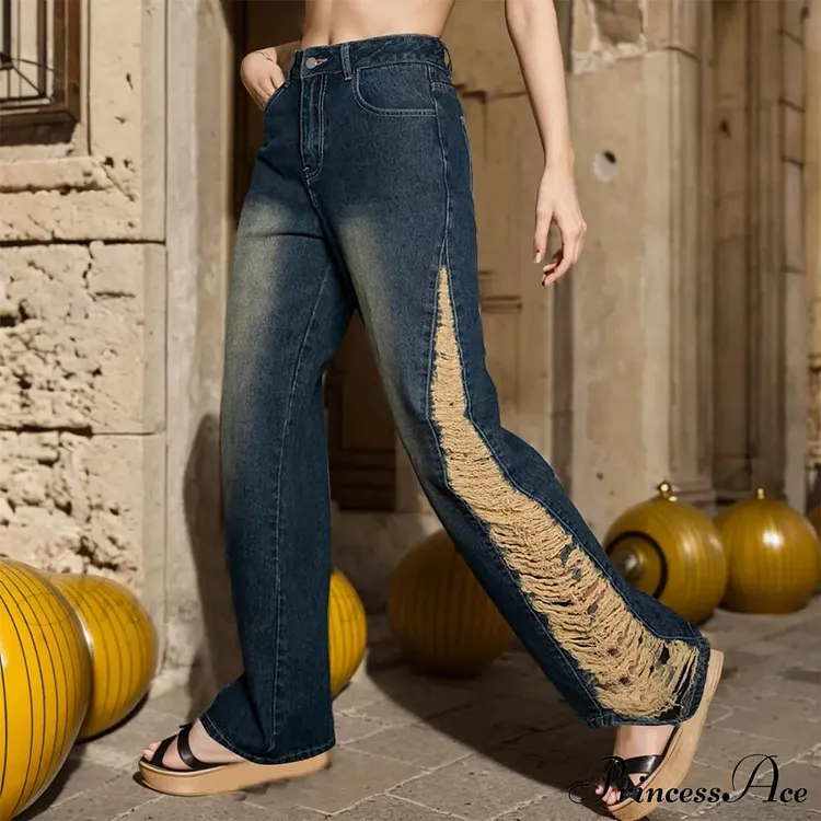 High Waist Stretchy Denim Jeans