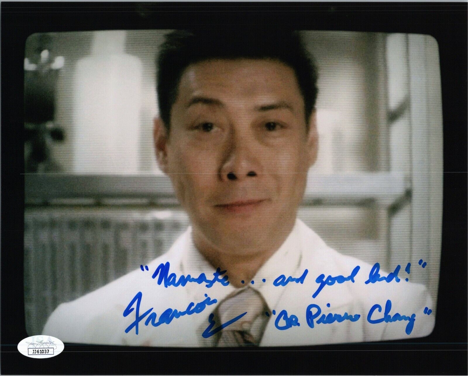 FRANCOIS CHAU Authentic Hand-Signed LOST ~ DR. PIERRE CHANG