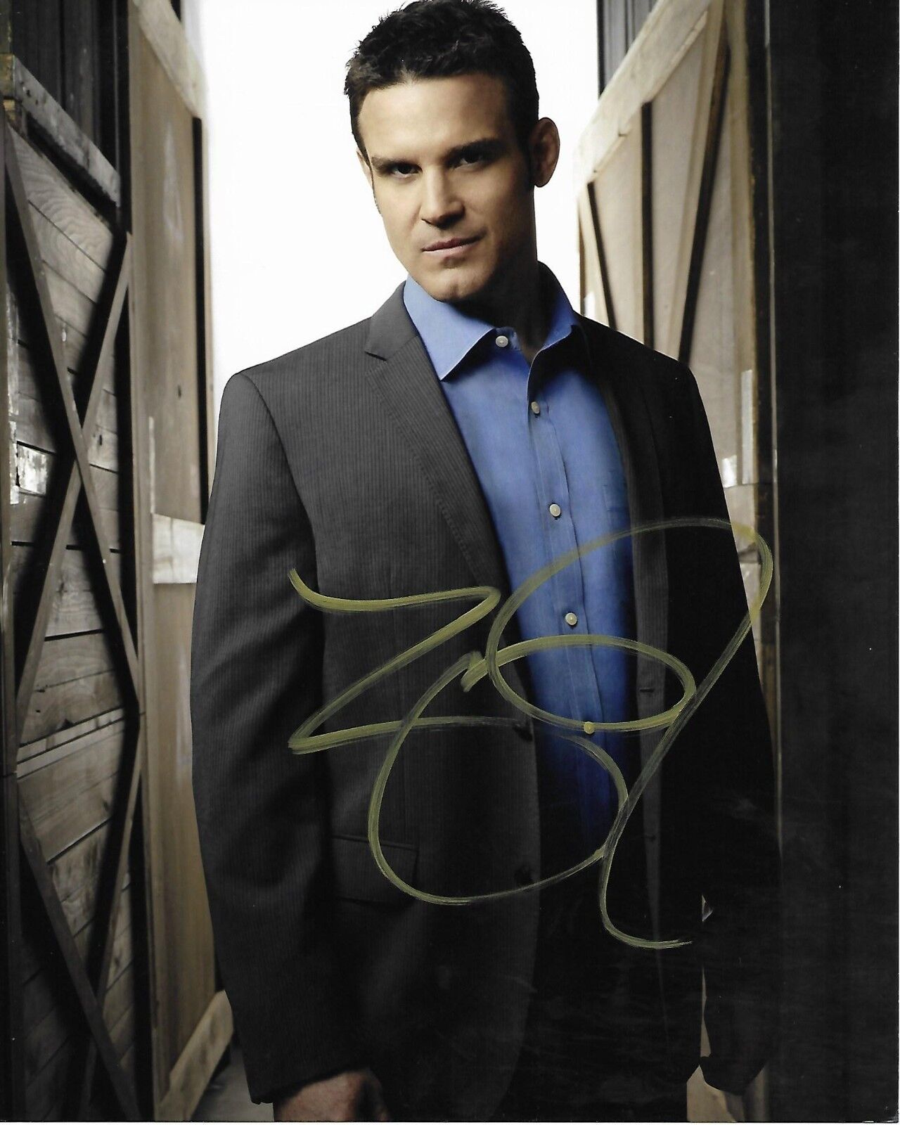 EDDIE MCCLINTOCK WAREHOUSE 13 AUTOGRAPHED Photo Poster painting SIGNED 8X10 #3 PETE LATTIMER