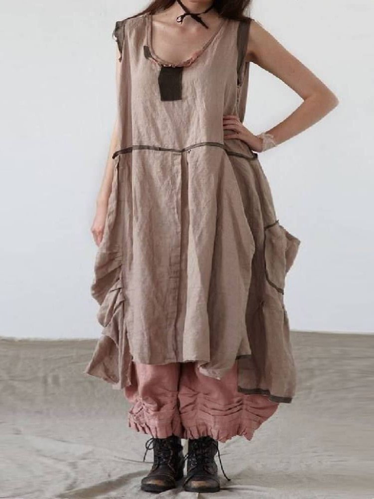 sleeveless designer suit