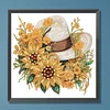 Flower Hat-Crystal Rhinestone Diamond Painting