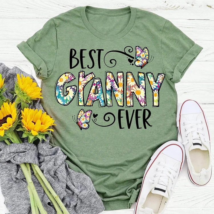 best Granny T-shirt Tee -03574-Annaletters