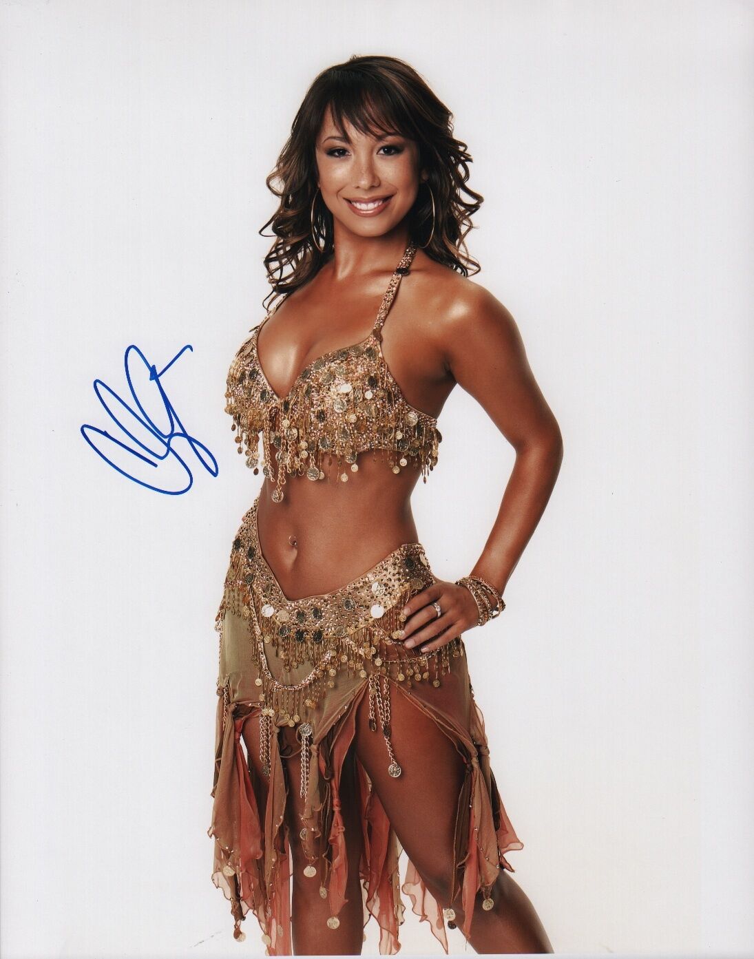 Cheryl Burke signed 11x14 Photo Poster painting