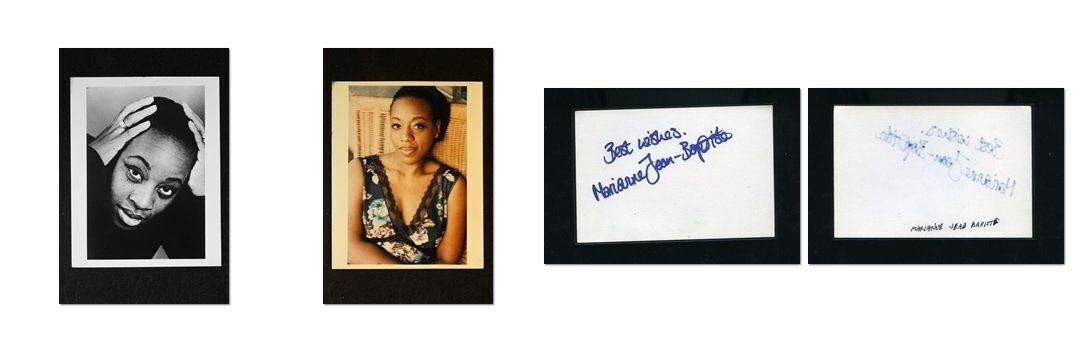 Marianne Jean-Baptiste - Signed Autograph and Headshot Photo Poster painting set - Secrets and L