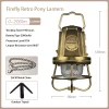 LOVORK  Firefly Outdoor Camping Light Camping Light Lighting Atmosphere Light Retro Camp Skylight Tent Light