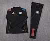 2025/2026 Lyon Half-Pull Training Suit Black Football Shirt Set