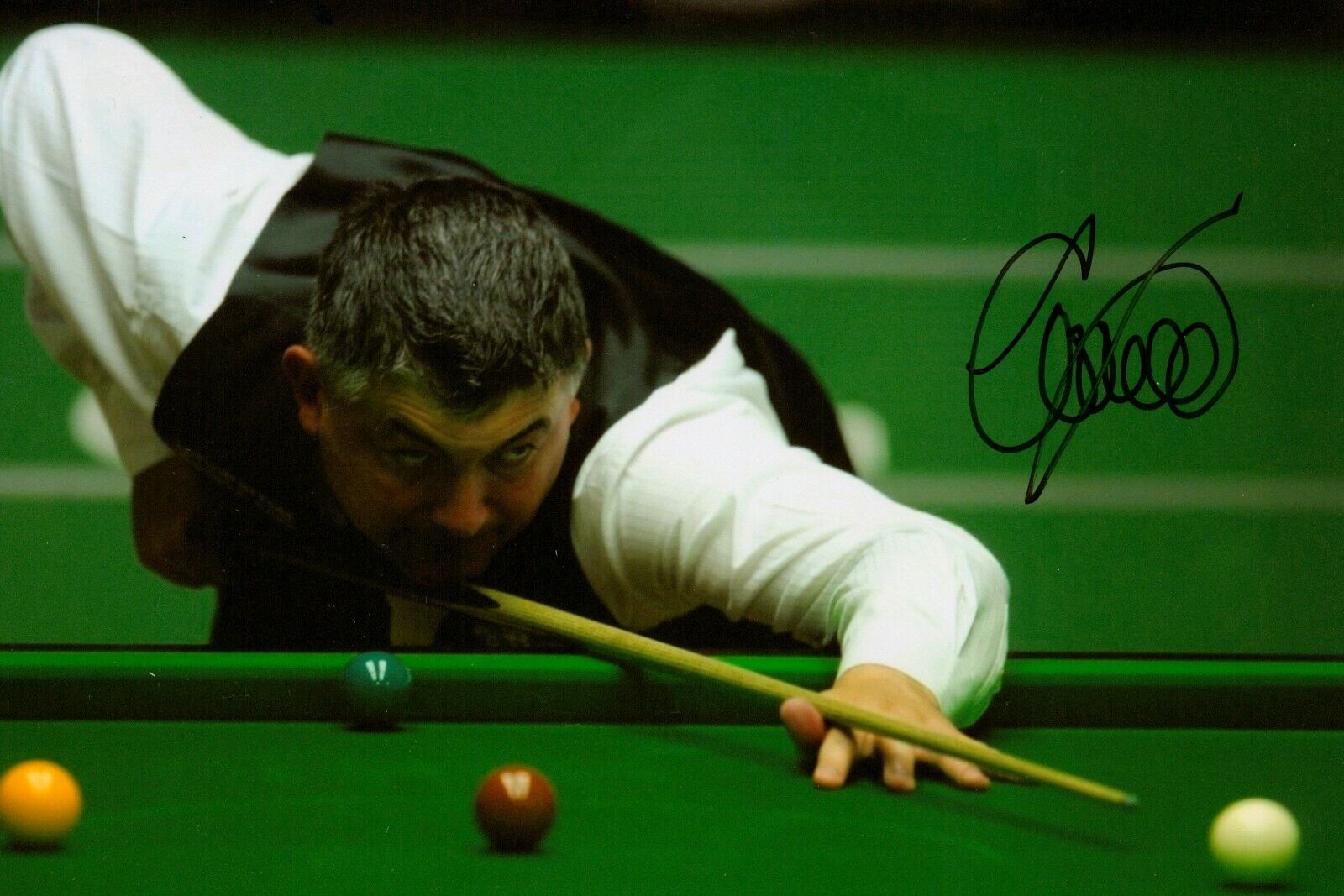 John Parrott Hand Signed 6x4 Photo Poster painting Snooker Champion Autograph Memorabilia + COA