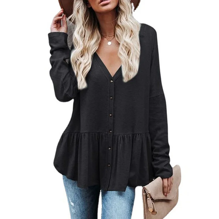 Casual Long Sleeve Knitted Cardigan Top