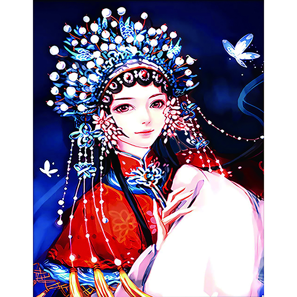 

Ancient Girl - Special Shaped Diamond Painting - 40*50CM, 501 Original