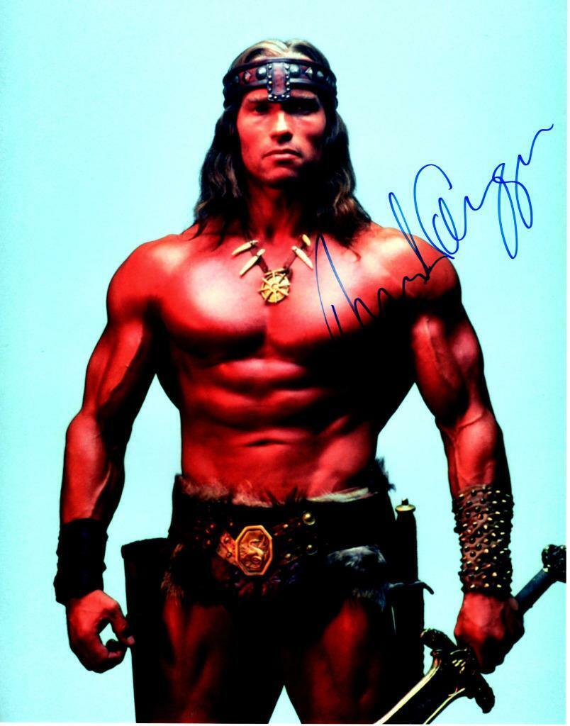 Arnold Schwarzenegger signed 11x14 Photo Poster painting Picture autographed with COA