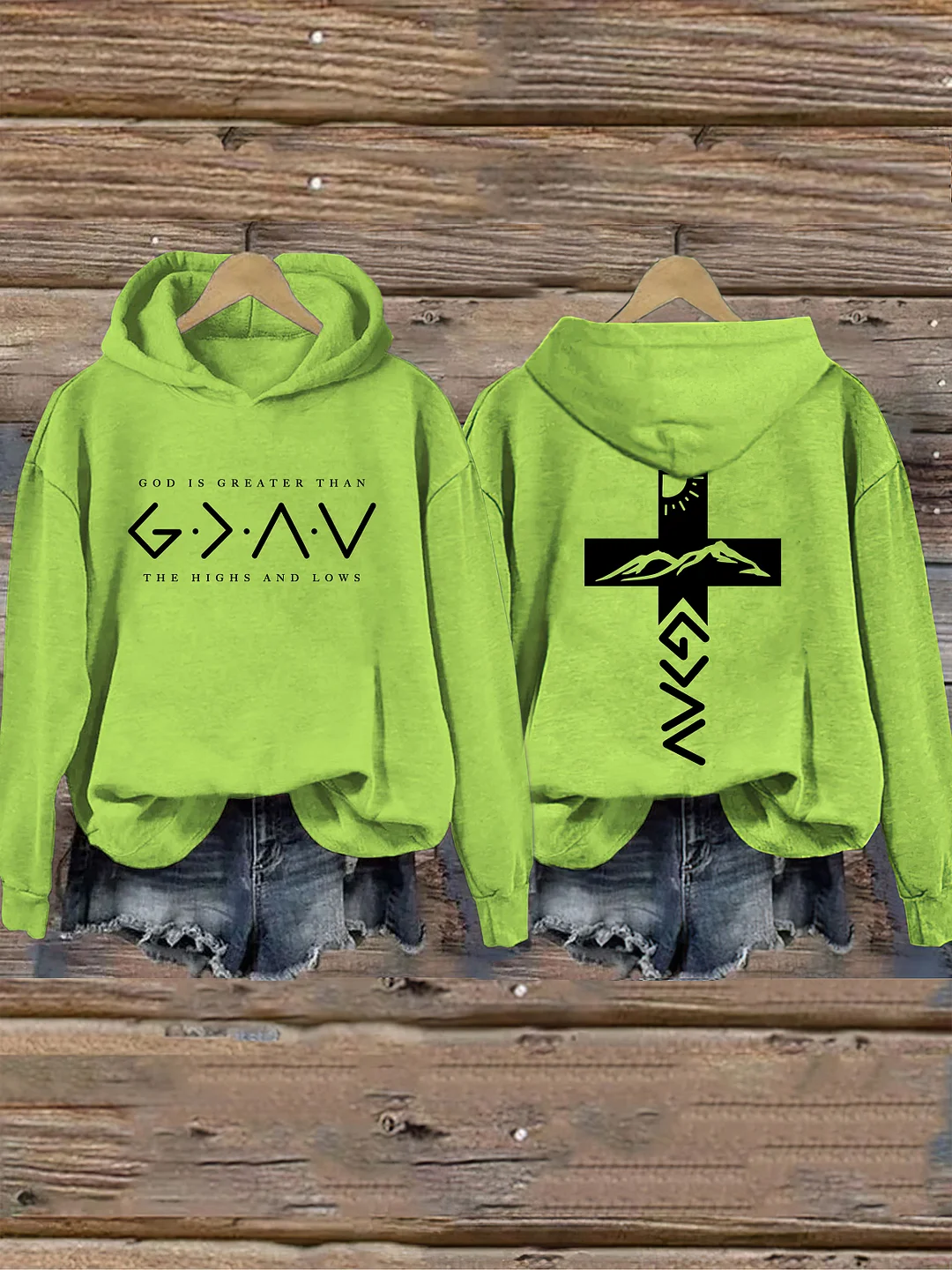 God Is Greater Than The Highs And Lows Hoodie