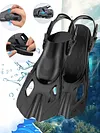 Snorkel Fins Swimming Flippers Adjustable Buckles for Snorkeling Diving Swimming