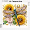Diamond Painting-DIY Crystal Rhinestone Dragonfly