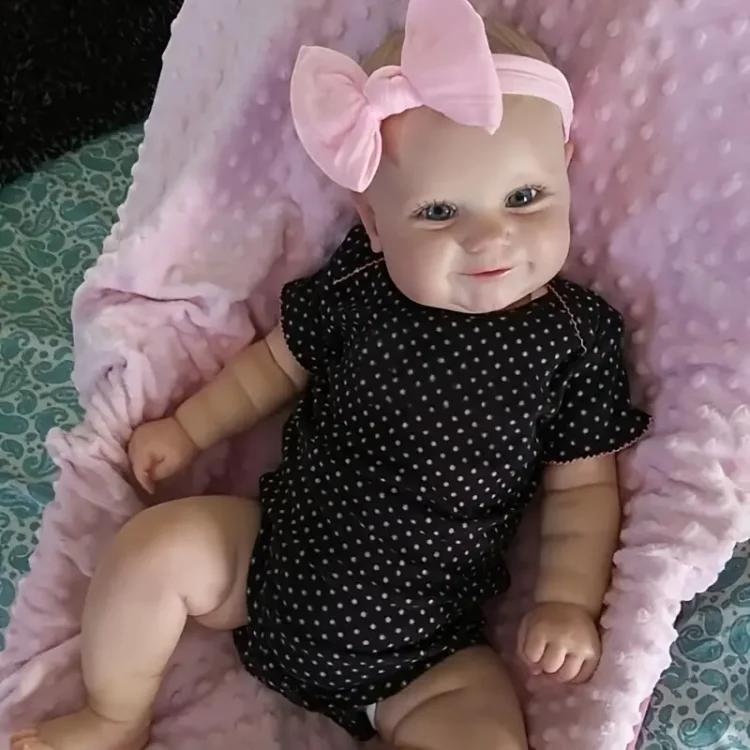  [New]20" Realistic Reborn Baby Doll Rende Girl Baby Doll 2023, with Chubby and Flexible Limbs - Reborndollsshop®-Reborndollsshop®