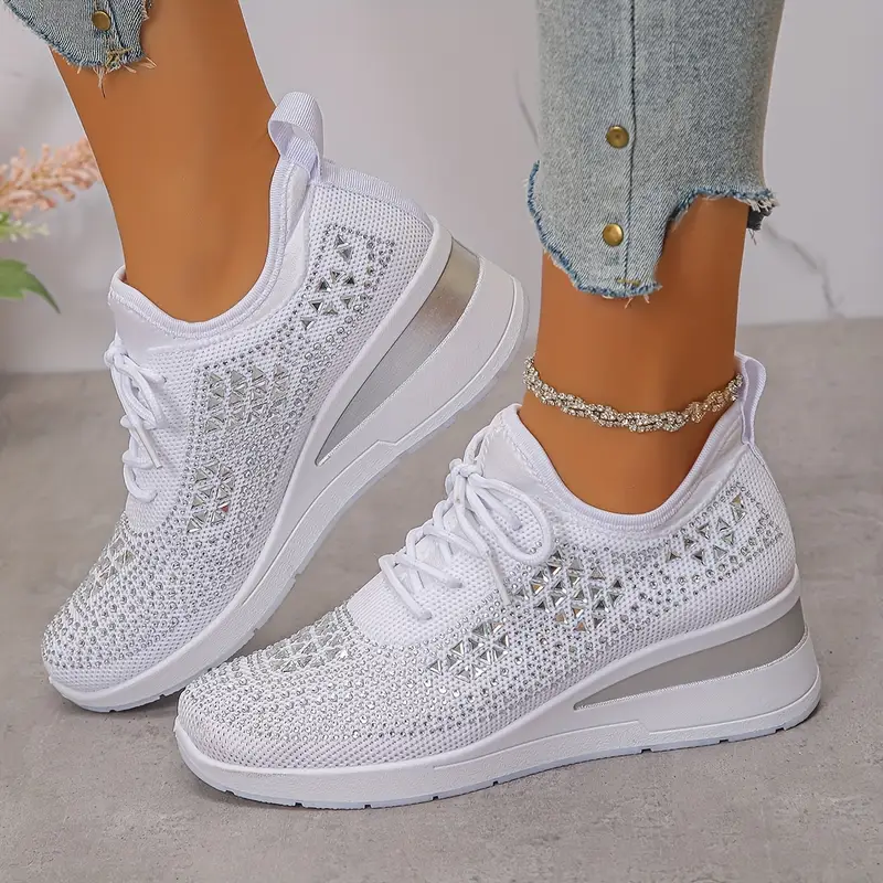 Dowody ozdobne czarne trampki Wygodne niskie koronkowe buty z gęstą amortyzowaną podeszną tkaniną górną górną częścią do noszenia wszechstronne dla damskich trampki na co dzień Stylowe trwałe gumowe szczegóły 0