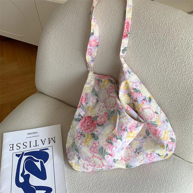 13165 Western Style Fashionable Leopard Print Crossbody Bag Large Capacity Single Shoulder Shopping Bag Fashion Canvas Bag For Women Fashion