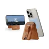 Magsafe Magnetic Anti-Lost Card Holder Leather Mobile Phone Case Card Holder Desktop Stand Foldable Stand