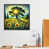Diamond Painting-5D Full Round Drill Trees and Scenery(40x40cm)
