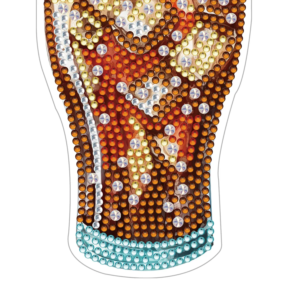 1pcs DIY Soda Diamond Painting Magnets Refrigerator for Adults Kid Office Car Fridge