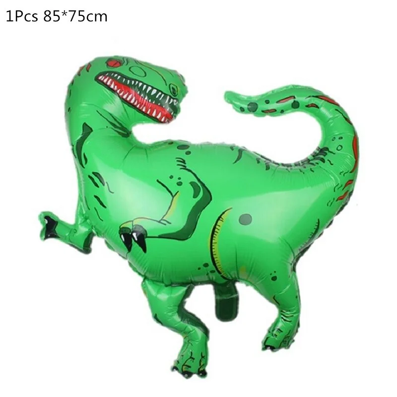 Dinosaur Birthday Party Dinosaur Foil Balloon Confetti Latex Ballons Dino Air Baloon Globos Kids Animal Jungle Party Decoration