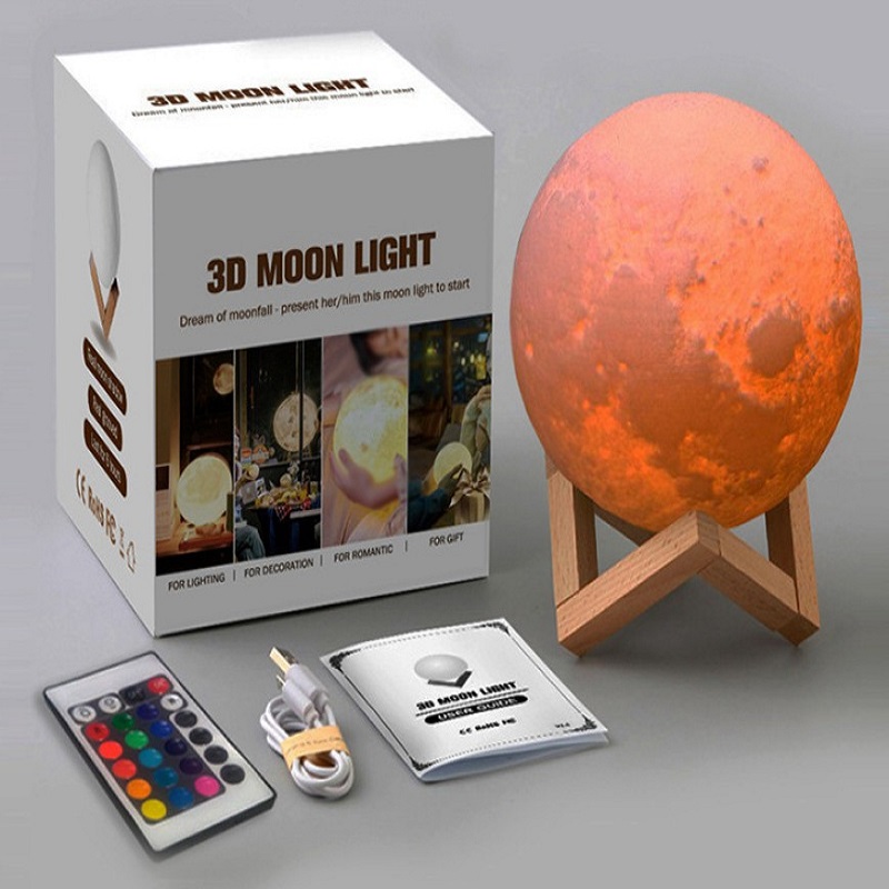 

3D Moon LED Night Light, 501 Original