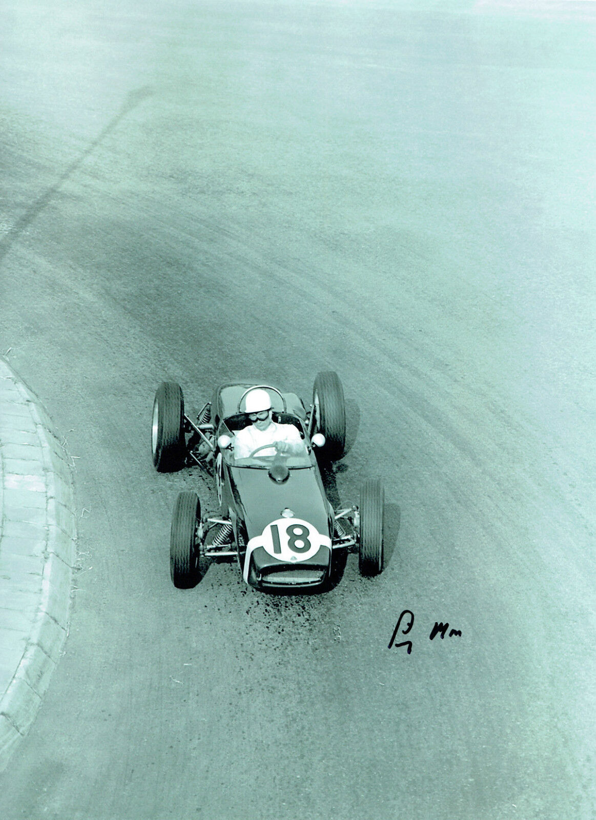 Stirling MOSS Signed Autograph 16x12 Motor Racing Legend Lotus Photo Poster painting AFTAL COA