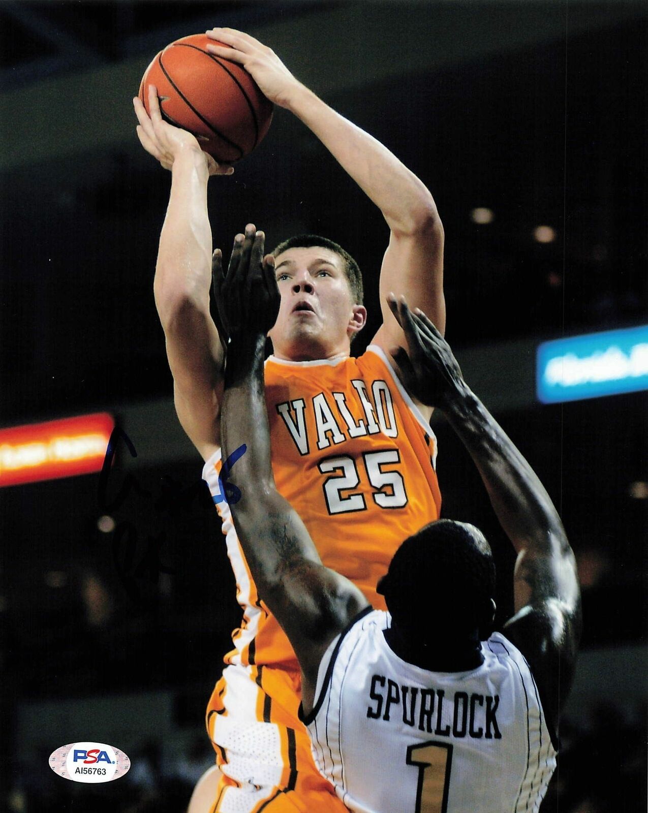 Alec Peters signed 8x10 Photo Poster painting PSA/DNA Valparaiso University Autographed