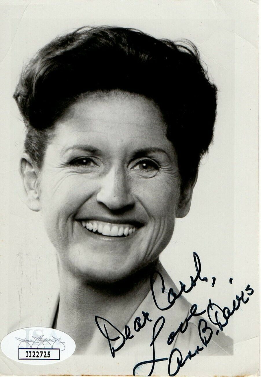 Ann B. Davis Signed Autographed Vintage Photo Poster painting The Brady Bunch Alice JSA II22725