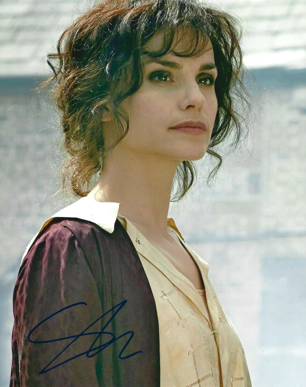 CHARLOTTE RILEY PEAKY BLINDERS 8x10 Photo Poster painting UACC & AFTAL RD AUTOGRAPH