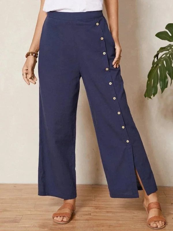 Shift Cotton-Blend Casual Pants