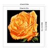 Rose - 9CT Full Beaded Cross Stitch Kit(37x36cm)