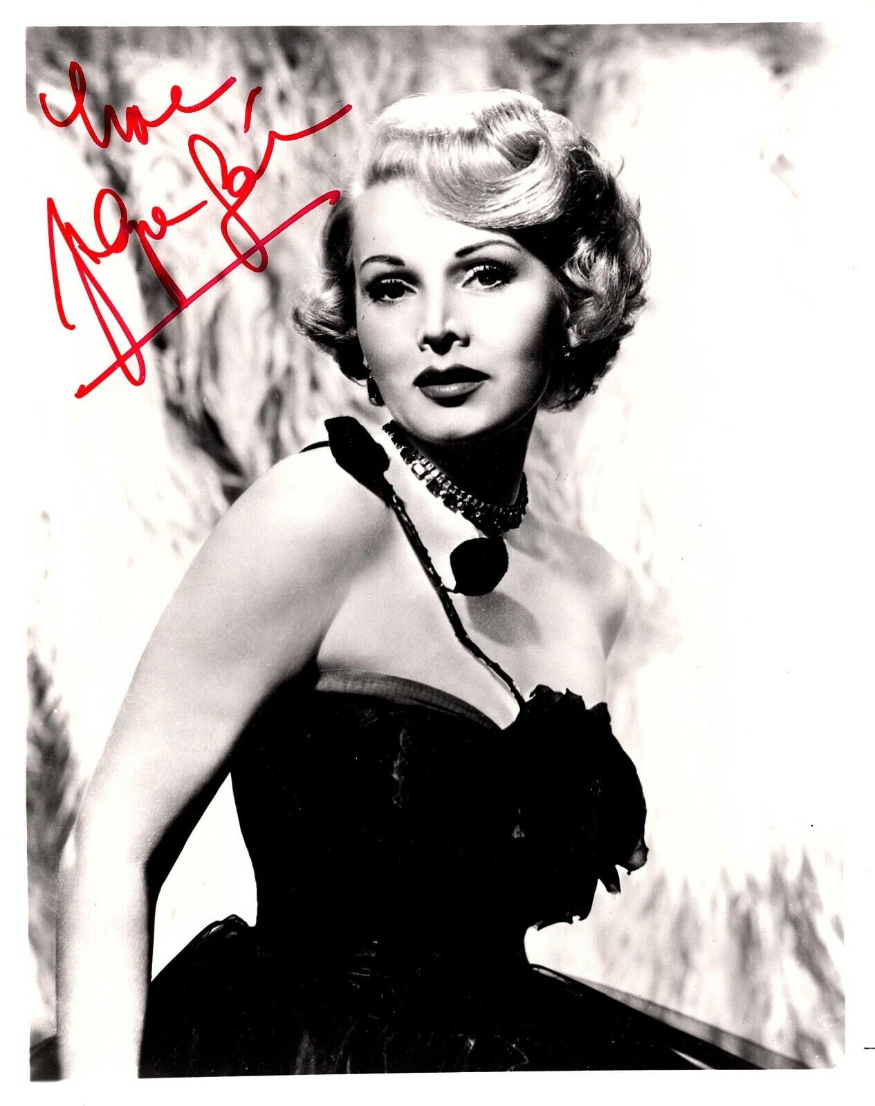 ZSA ZSA GABOR AUTOGRAPHED Hand SIGNED 8x10 Photo Poster painting Queen of Outer Space BEAUTIFUL!