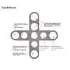 Dental turbine handpiece wrench