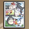 Hayao Miyazaki My Neighbor Totoro - 16CT Stamped Cross Stitch - 35*45cm
