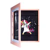 2pcs Kids Artwork Picture Frame with Mat for Kids Drawings Artworks Art Projects