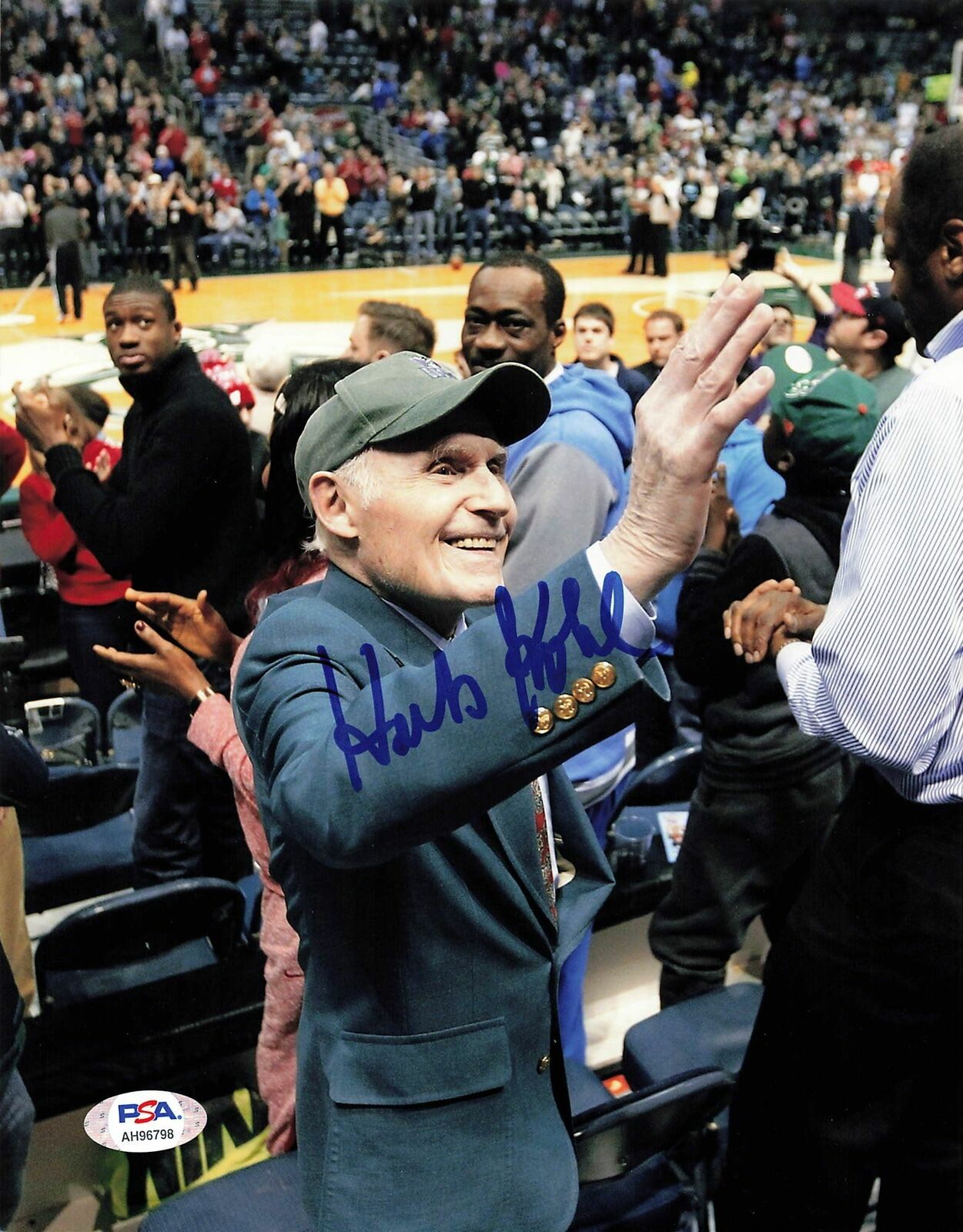 HERB KOHL signed 8x10 Photo Poster painting PSA/DNA Milwaukee Bucks Autographed