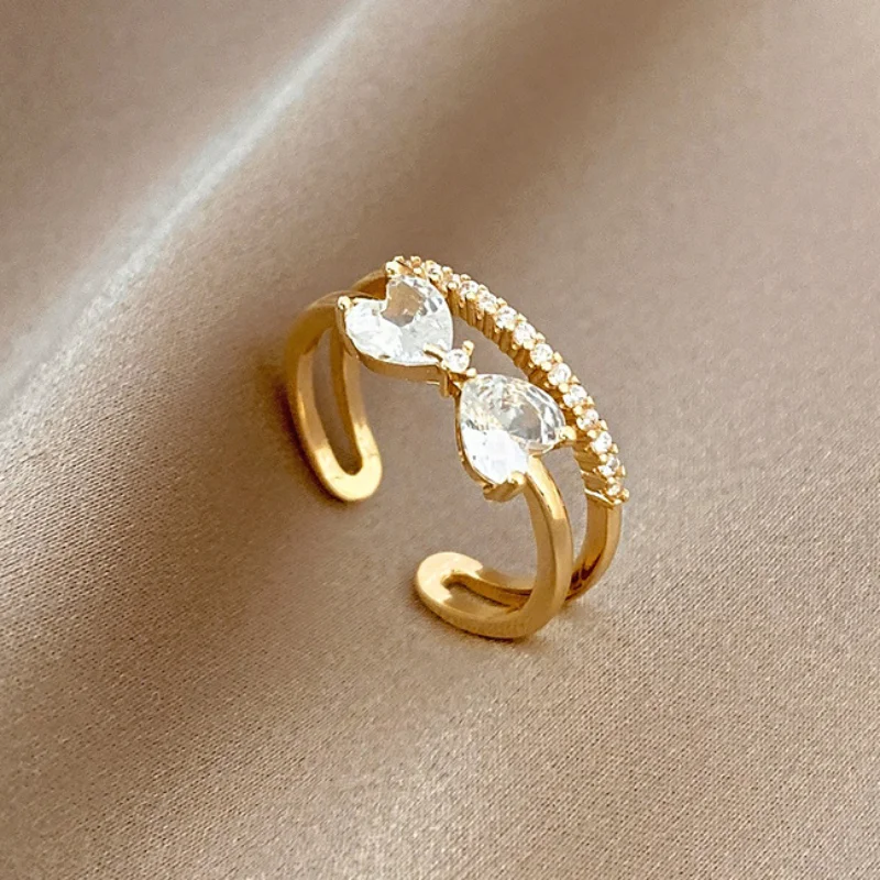 Crystal Bow Ring