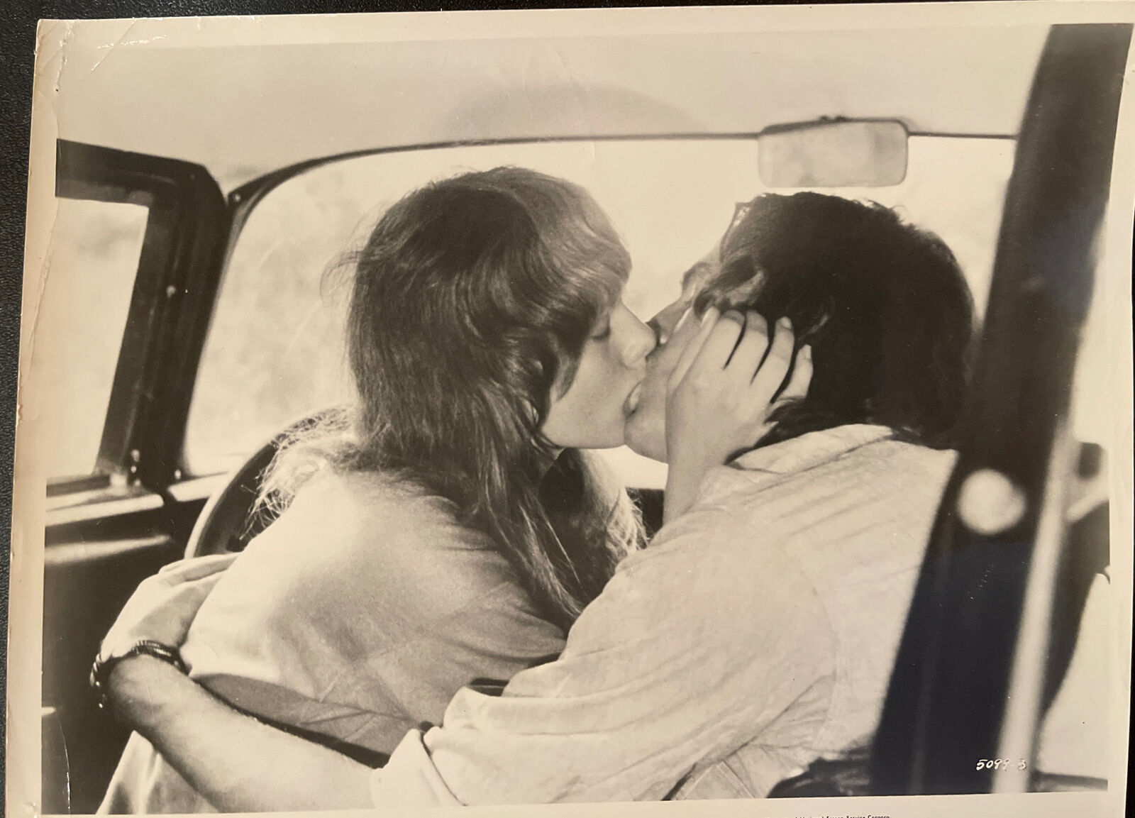 Orig'l Promotional Promo Photo Poster painting James Taylor & Laurie Bird in Two-Lane Blacktop