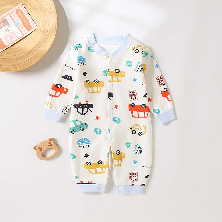 baby_bias 100% Cotton Baby Boy/Girl Childlike 100% Cotton Long-Sleeved