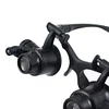 LED Magnifier Glasses Magnifying Headband Eyewear for Jewelers Watchmaker