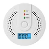 Digital Carbon Monoxide Detector Battery Powered CO Alarm with LED Indicator