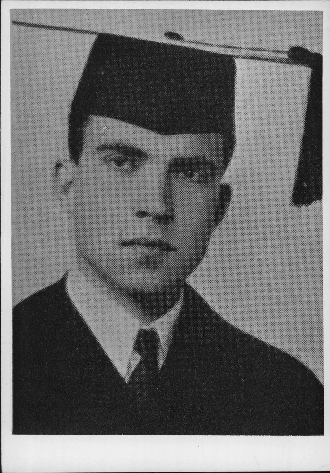 1934 President Richard Nixon Whittier College Graduation Press Photo Poster painting