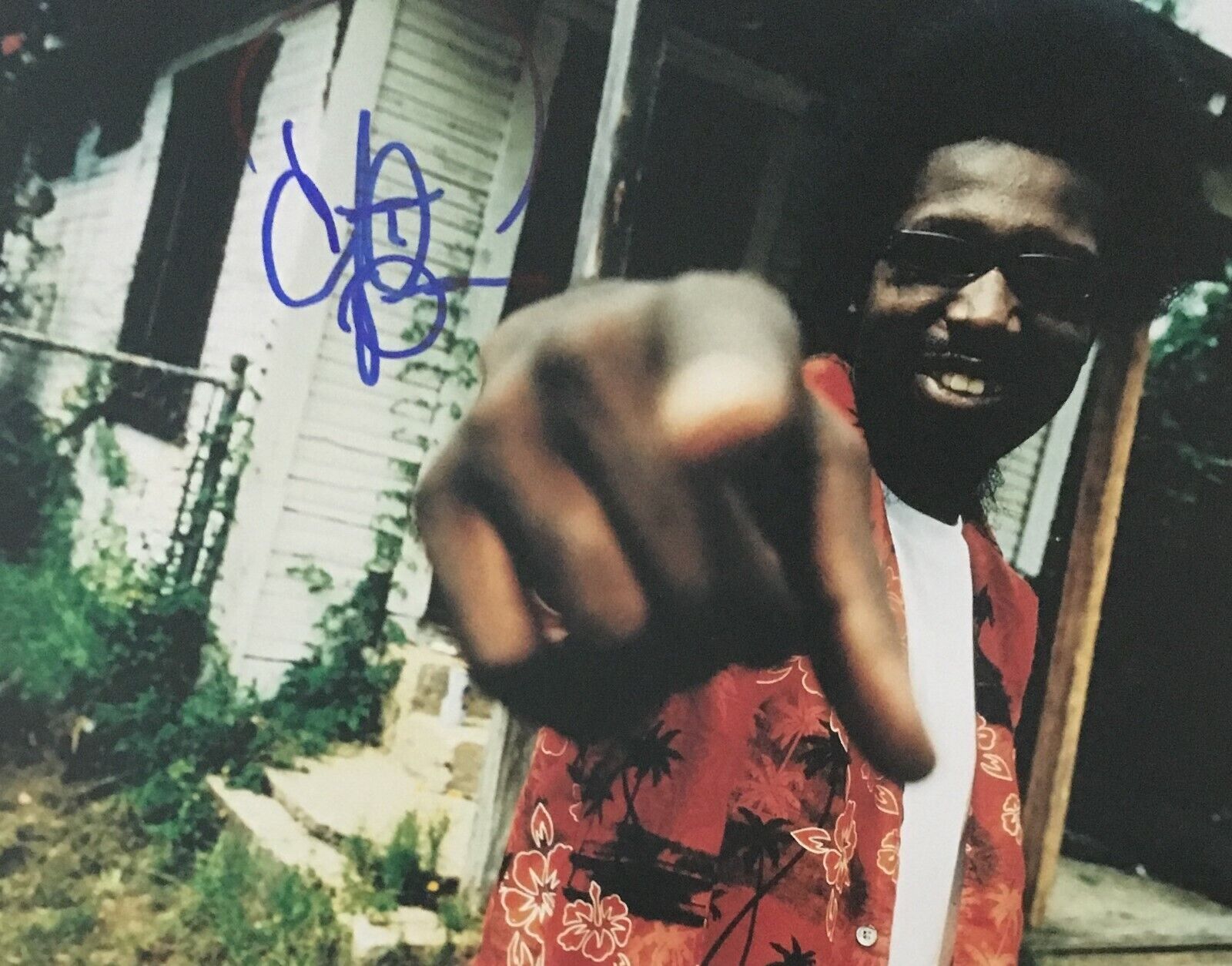 Afroman Rapper Because I Got High Signed 8x10 Photo Poster painting Autographed COA E2