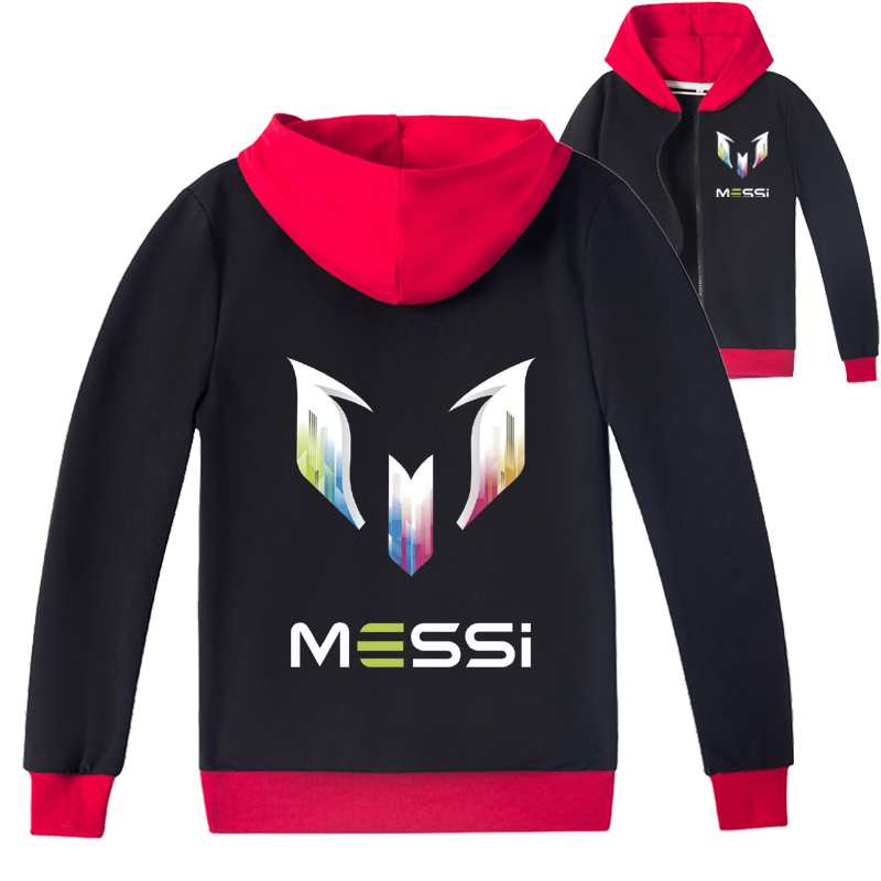 Mayoulove Messi Kids' Zip Jacket - Stylish Soccer Apparel for Boys  Girls, Perfect for Fans-Mayoulove