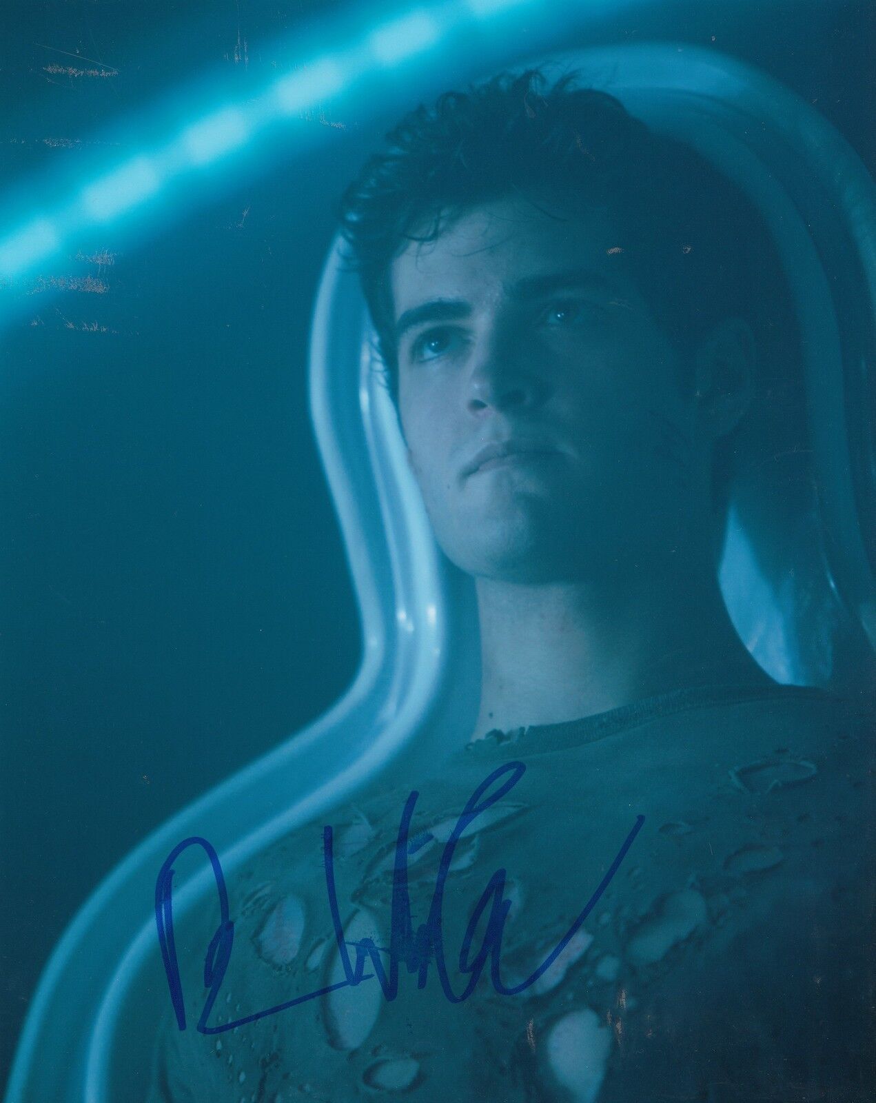 BEN WINCHELL signed *MAX STEEL* Max McGrath movie 8X10 Photo Poster painting W/COA #2