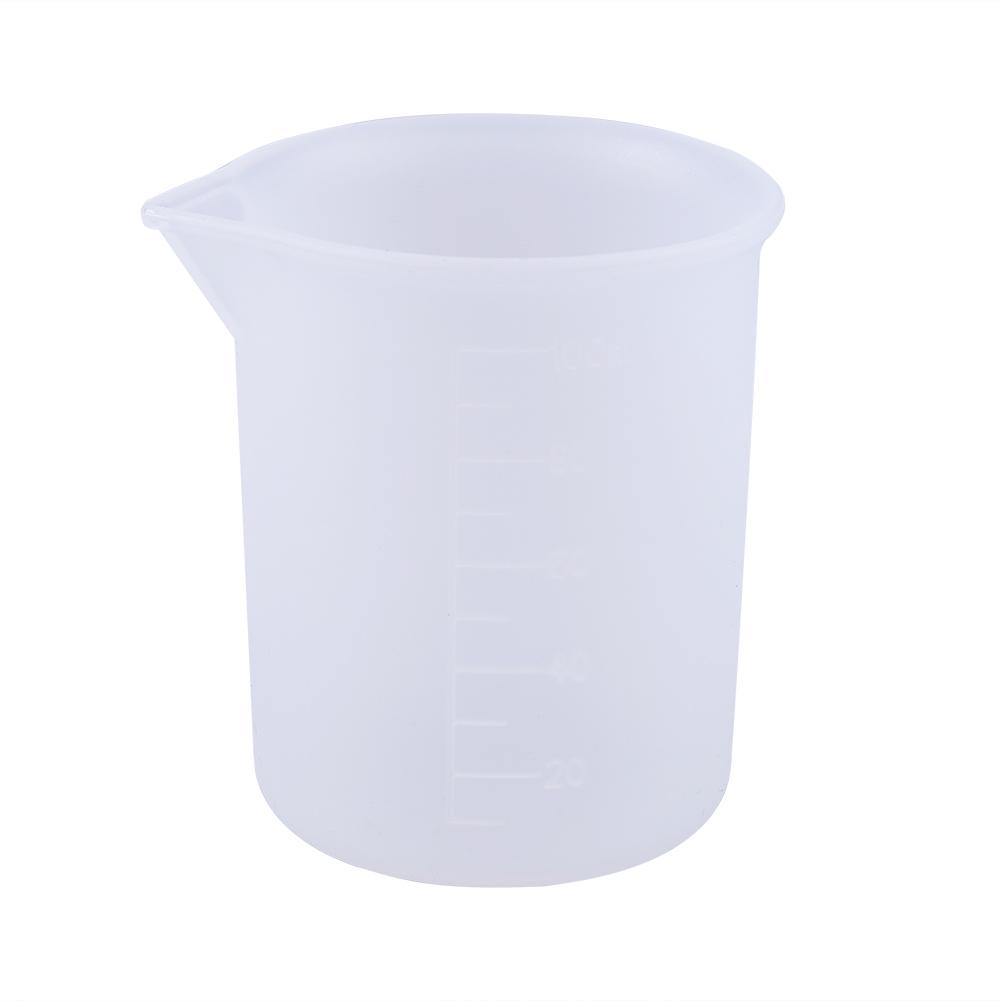 

Crystal Glue Silicone Measuring Cup DIY Cake Baking Mold Tool with Scale, 501 Original