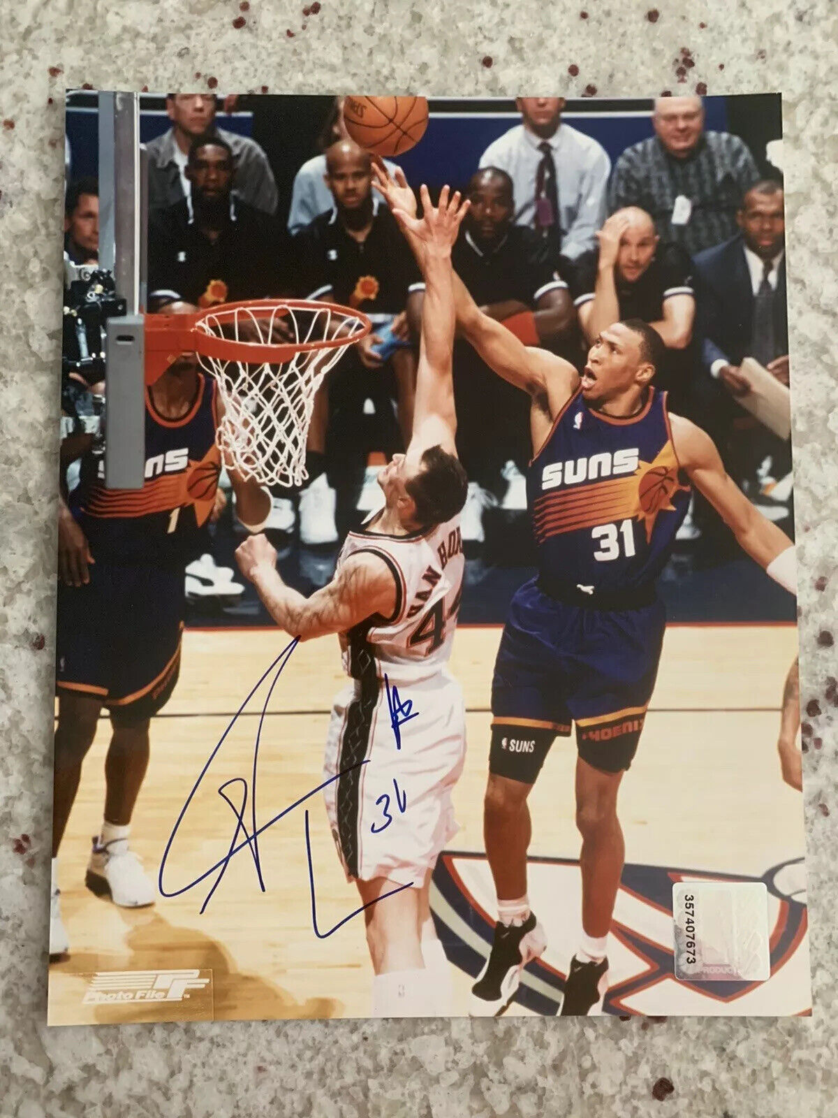 Shawn Marion signed 8X10 Photo Poster painting Phoenix Suns UNLV