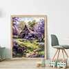 Farm Cottage-11CT Stamped/Counted Cross Stitch 40*50cm/15.75*19.69in tapestrymarket