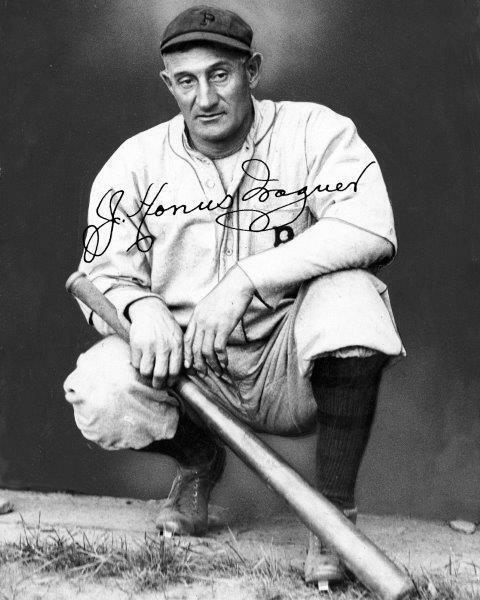 REPRINT - HONUS WAGNER Signed Pittsburgh Pirates Glossy 8 x 10 Photo Poster painting RP