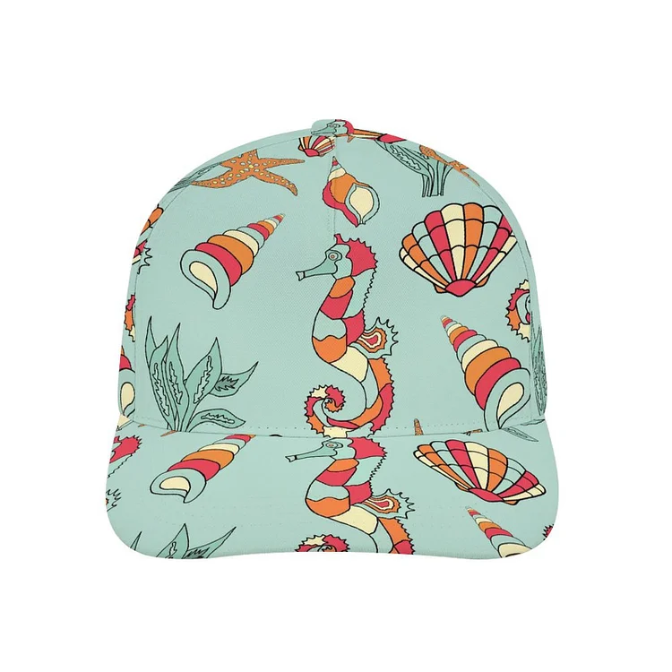 Baseball Cap Underwater World, Biology, Seahorse  customized, personalized, gift